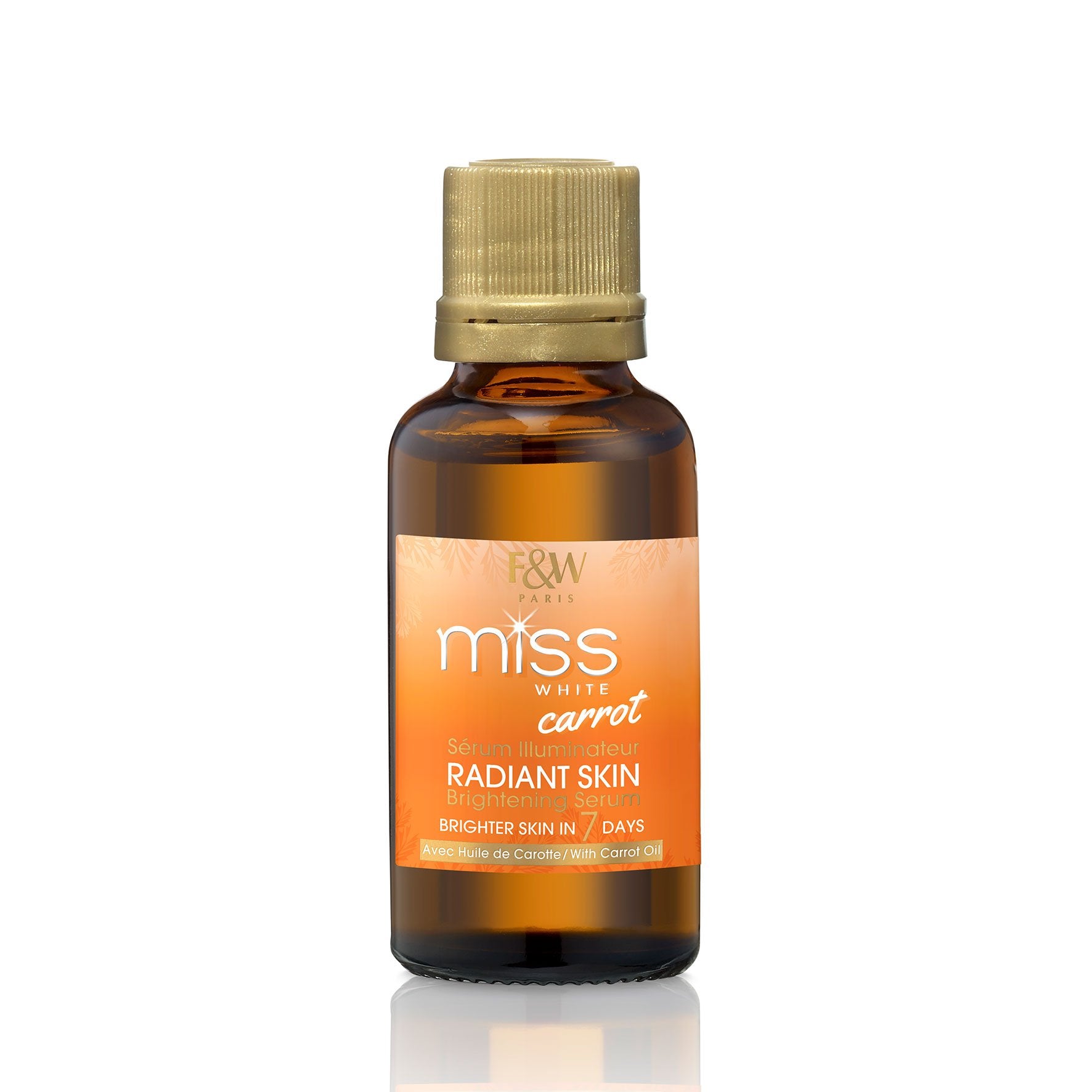 Fair and White Miss White Carrot Brightening Serum - 1 Fl oz / 30 ml