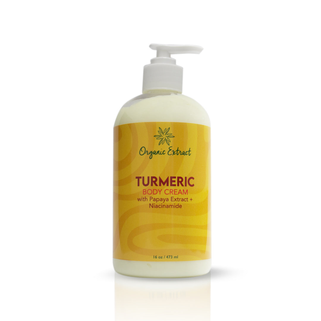Organic Extract Turmeric Body Lotion 12oz
