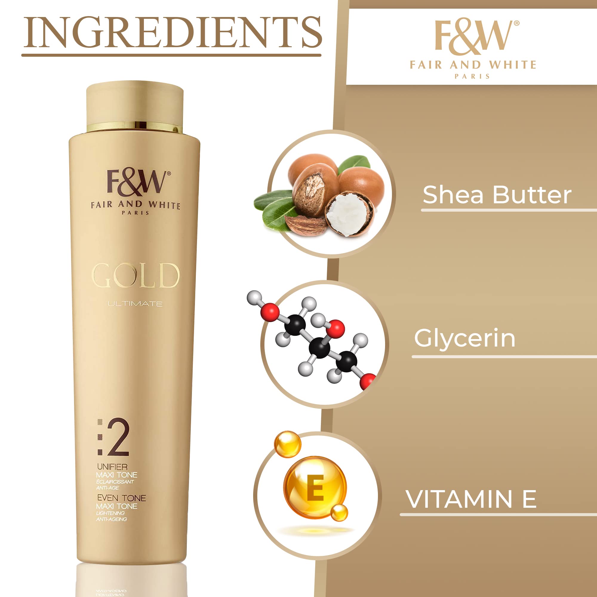 Gold Maxitone Body Lotion 350ml