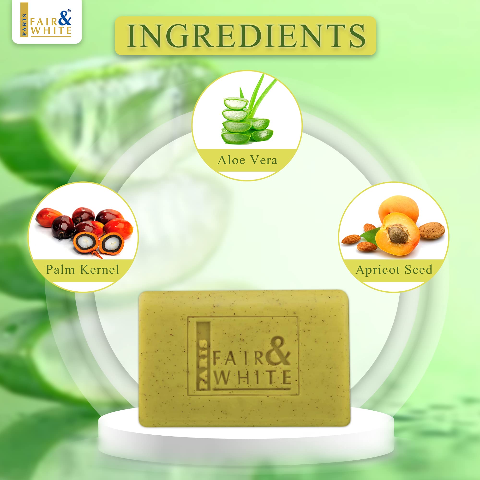 F&W Aloe Vera Exfoliating Soap 200gr