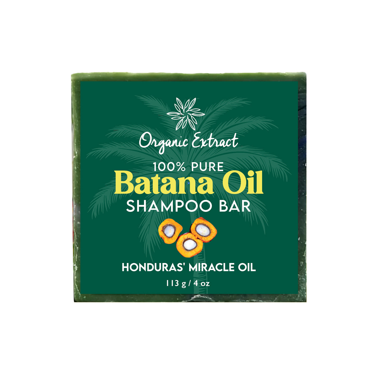 Organic Extract Batana Oil Shampoo bar 4 oz/ 118ml