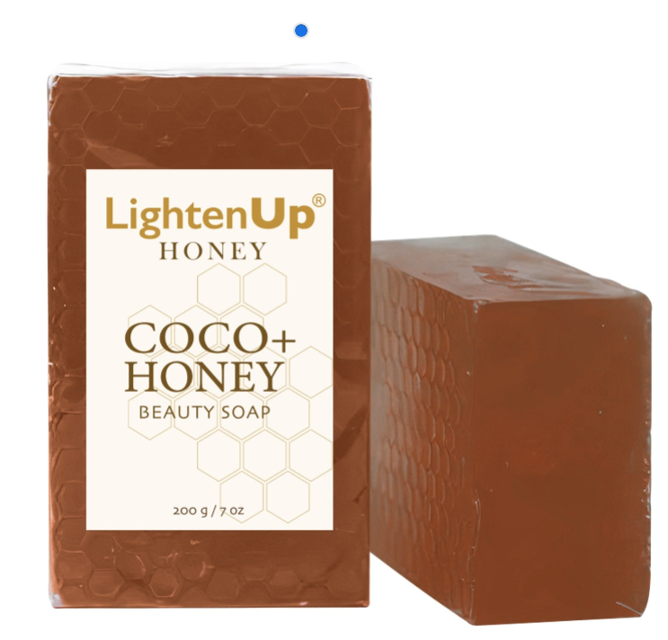LightenUp Honey Soap 200g