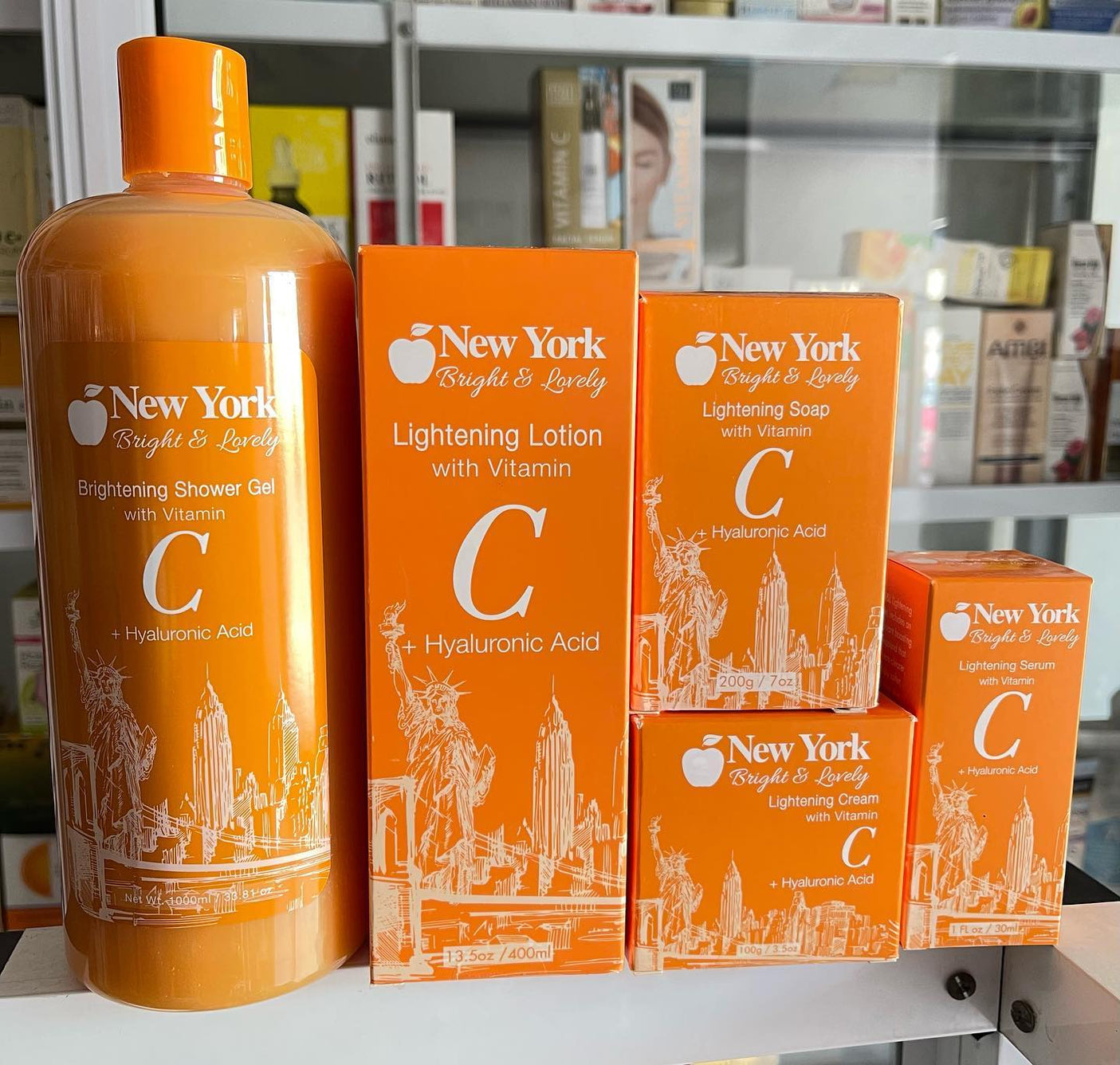 New York Bright & Lovely Brightening Shower Gel 1000ml