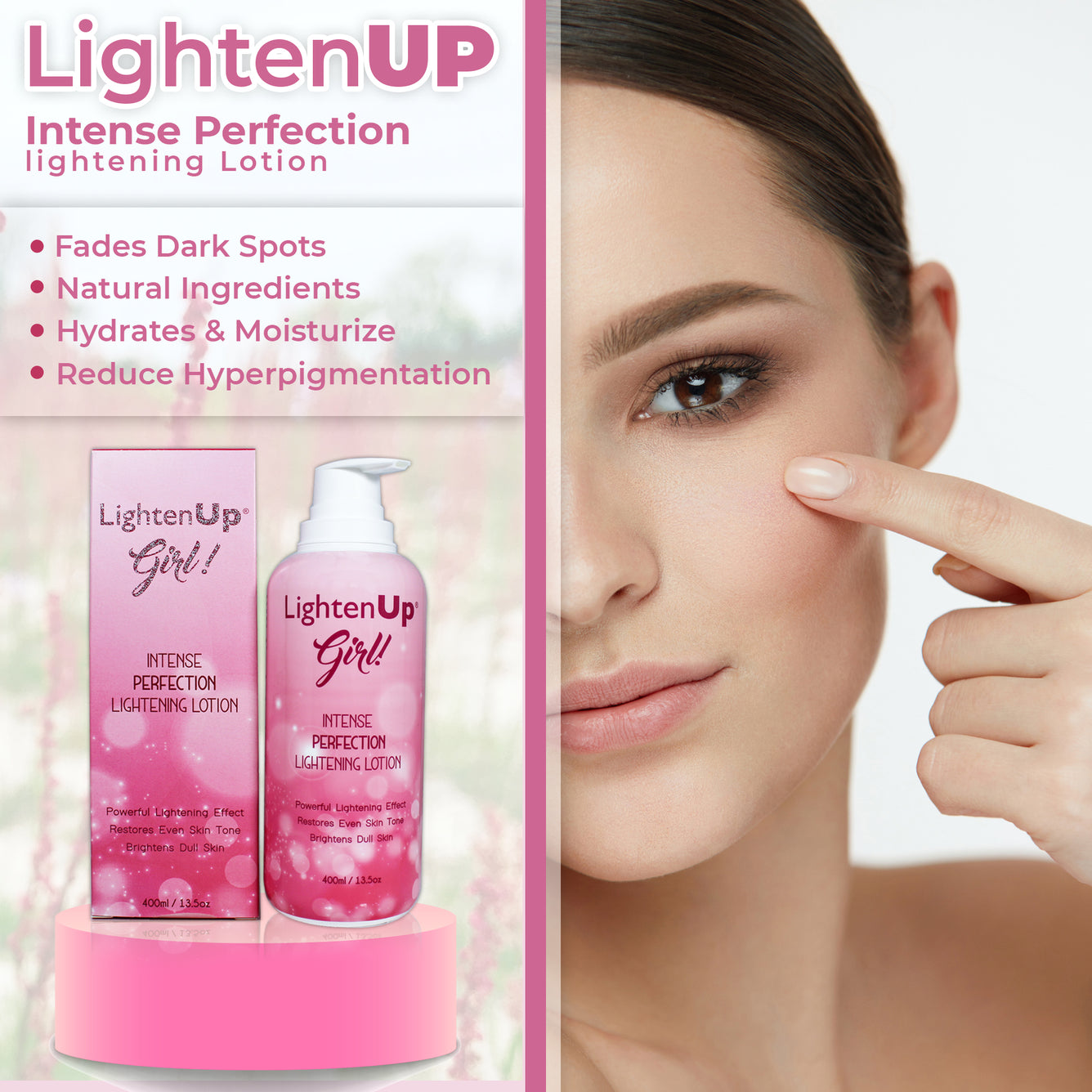 Lighten Up Girl Lightening Body Lotion 400 ML