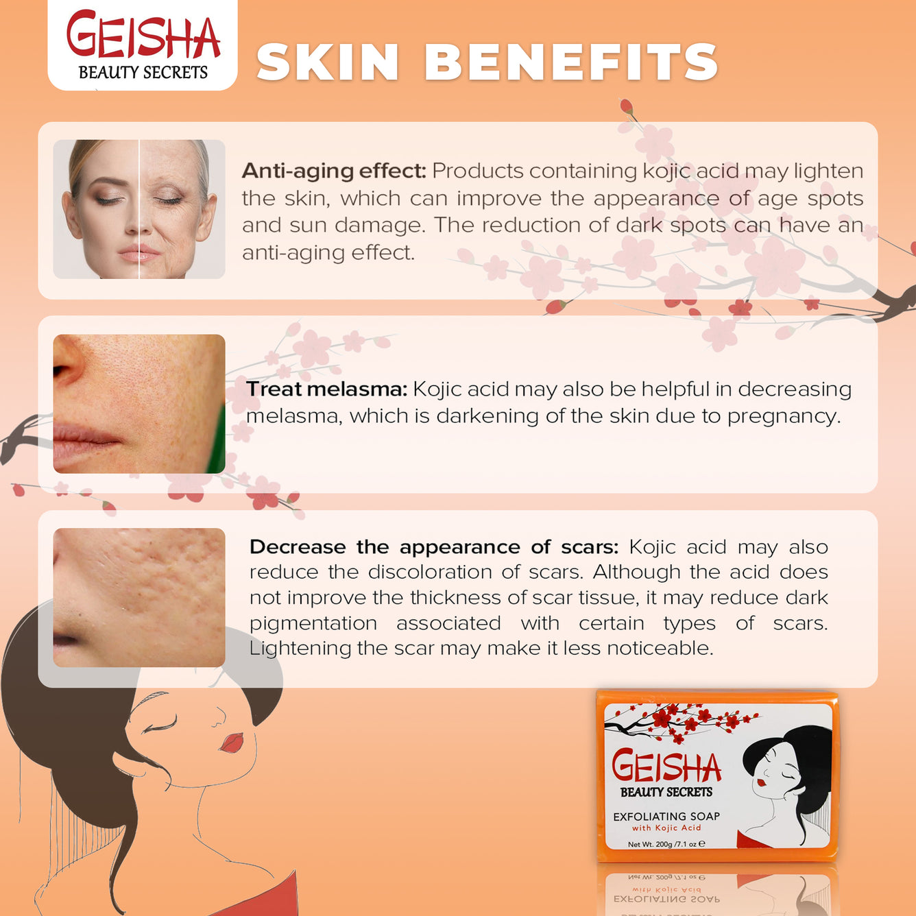 Geisha Beauty Secrets Soap 200gr