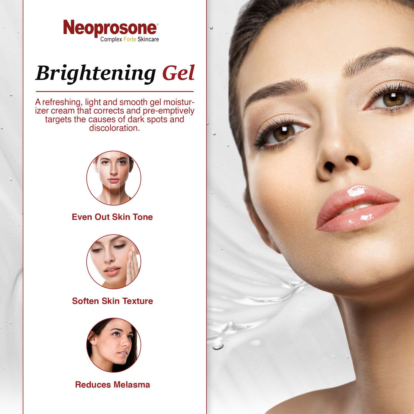 Neoprosone Brightening Gel 30g