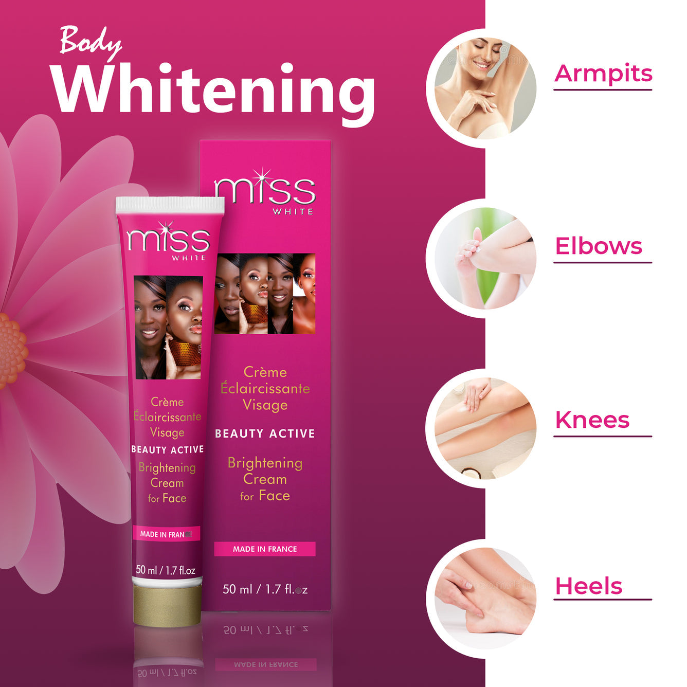 F&W Miss White Beauty Brightening Cream 50ml