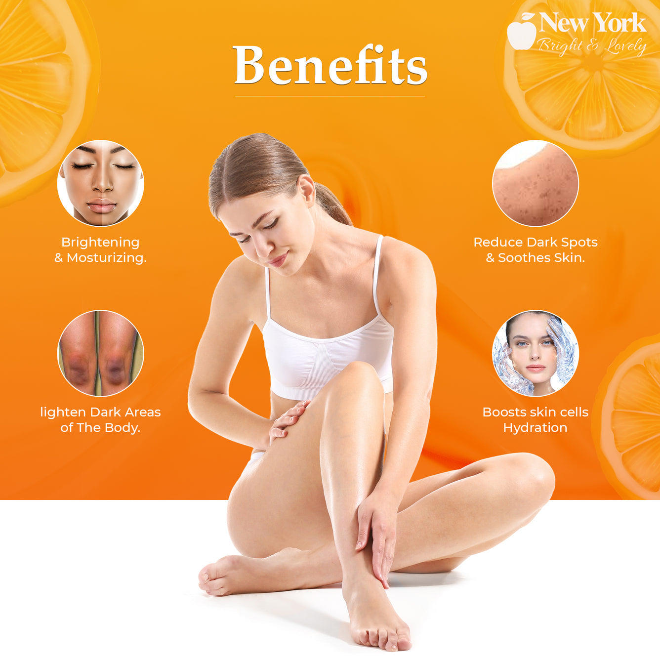 New York Bright & Lovely Body Brightening Lotion 400 ML