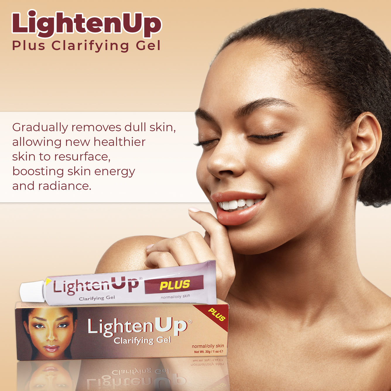 LightenUp  PLUS Clarifying Gel Tube