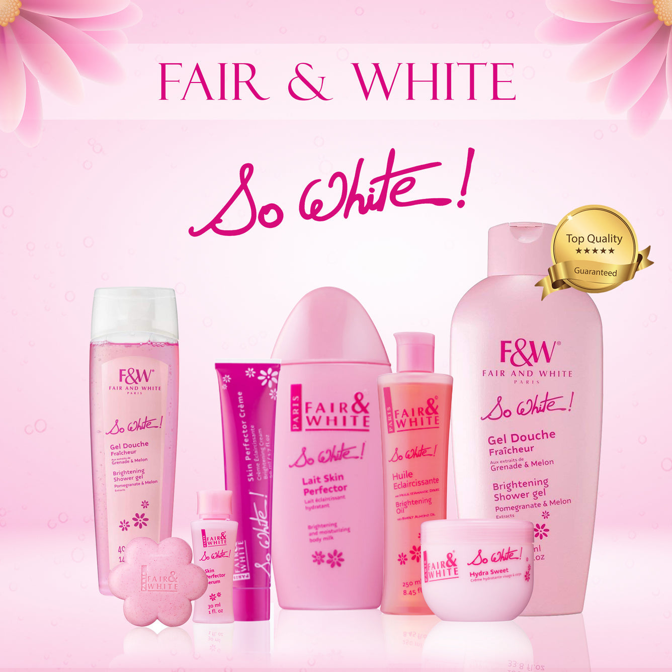 F&W So White! Shower Gel 1000ml