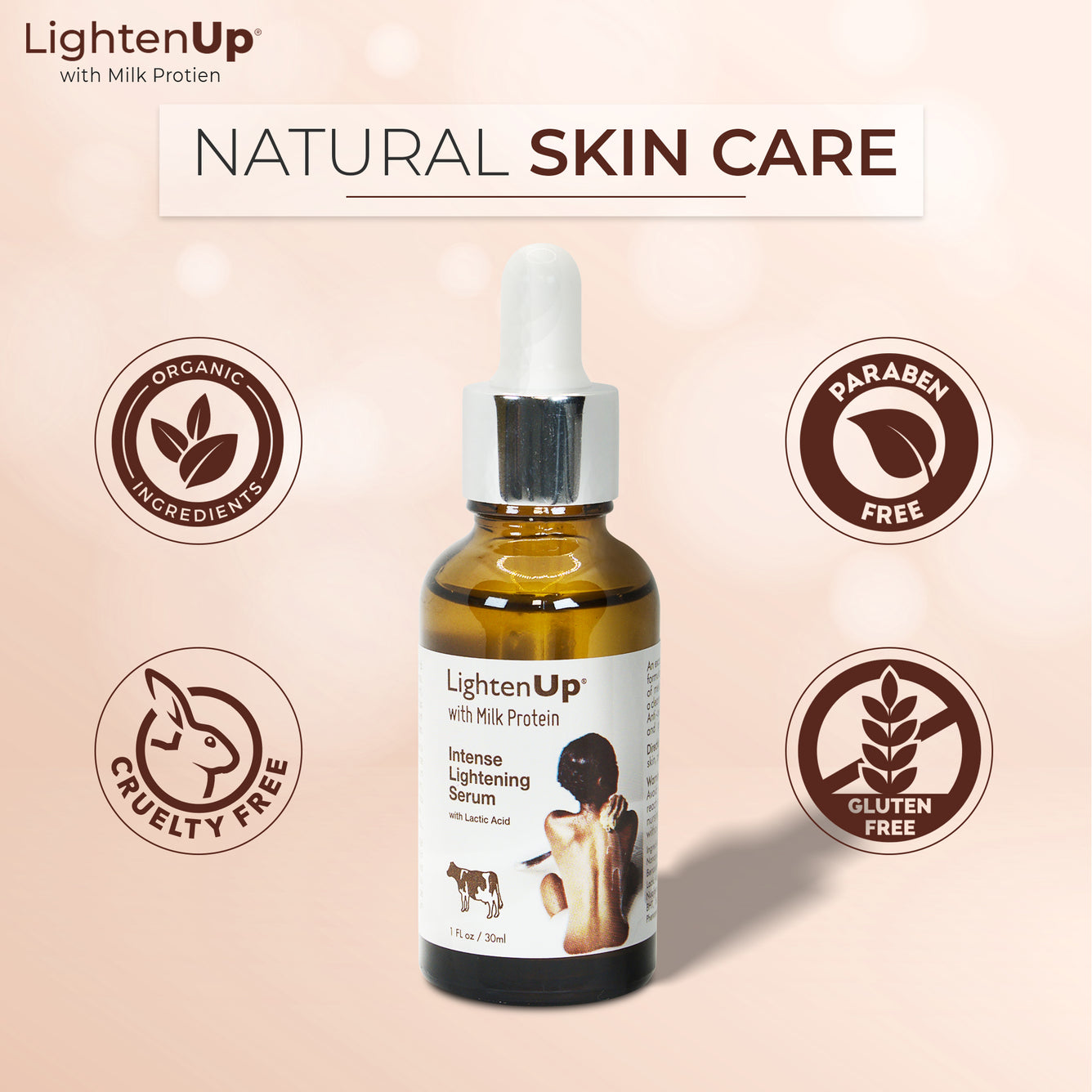 Lighten Up Milk Lightening Serum 30ml