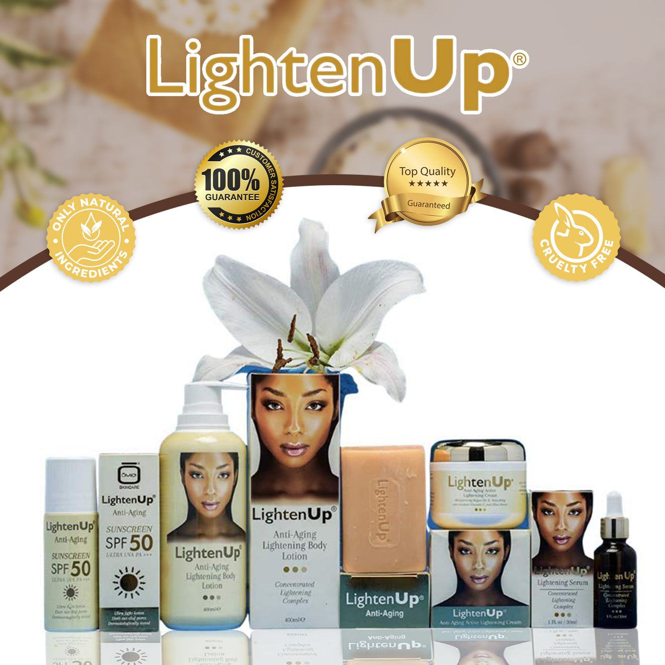 LightenUp  GOLD Anti-Aging Clarifying Gel 30gr