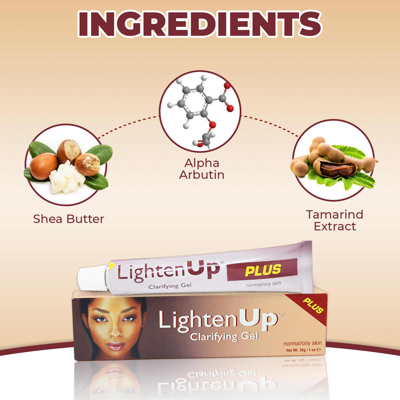 LightenUp  PLUS Clarifying Gel Tube