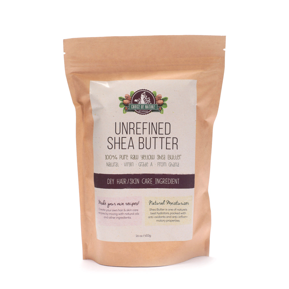 Choice of Nature Yellow Shea Butter Bar 16oz