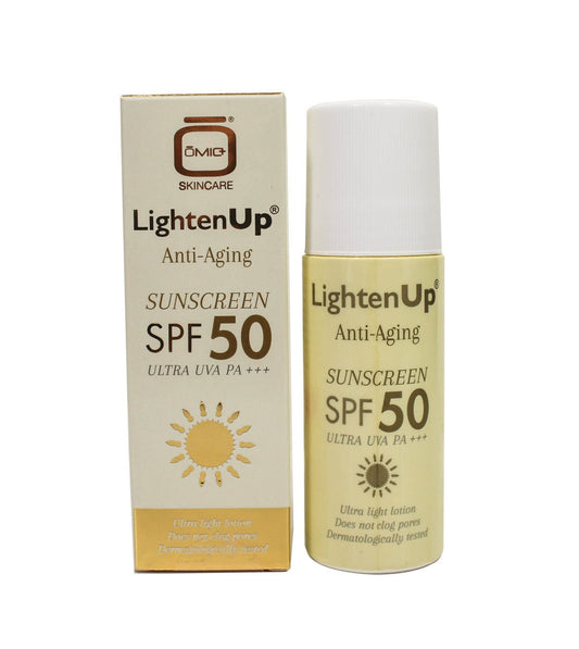 Lighten Up GOLD Anti-Aging Sunscreen SPF 50+  90ml