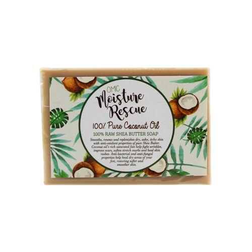 Omic Moisture Rescue Shea Butter Soap with Coconut  Oil 125g