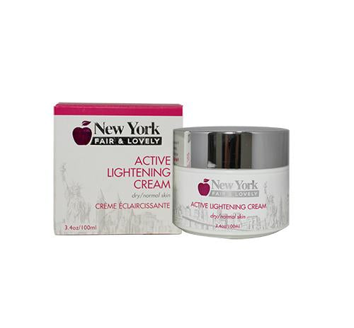 New York Fair & Lovely Active Lightening Cream Jar 100 ML
